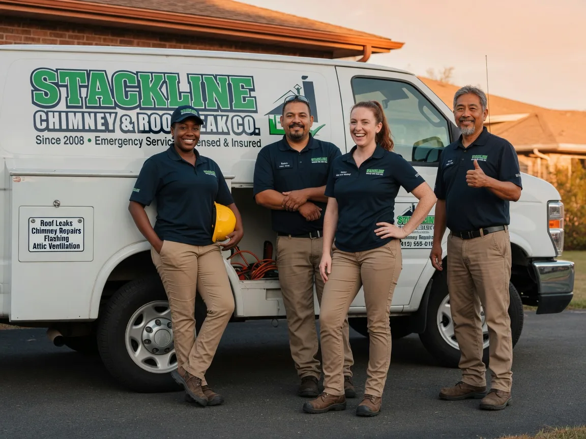 Chimney flashing repair company in Shepherd, TX